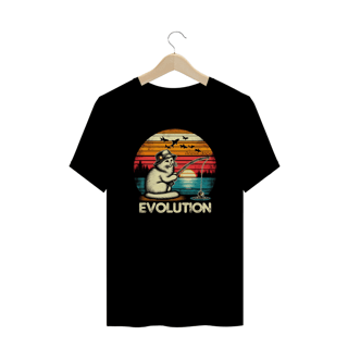 Nome do produto CAMISETA T-SHIRT PLUS SIZE, CAT EVOLUTION