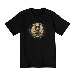 Nome do produto CAMISETA QUALITY INFANTIL, SAMURAI CAT-10 A 14 ANOS