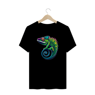 Nome do produto CAMISETA T-SHIRT PLUS SIZE, CAMELEON