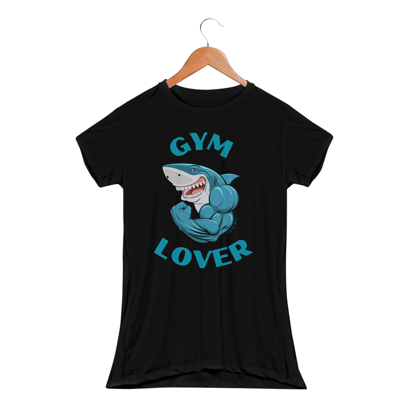 CAMISETA BABY LONG SPORT DRY UV, GYM LOVER