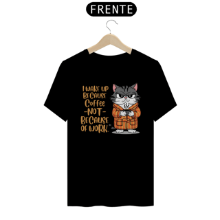 Nome do produto CAMISETA T-SHIRT CLASSIC, CAT COFFEE