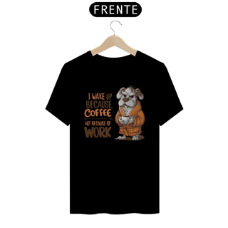 Nome do produto CAMISETA T-SHIRT PIMA, DOG COFFEE