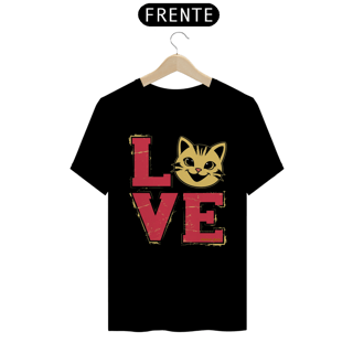 Nome do produto CAMISETA T-SHIRT PRIME, CAT LOVE
