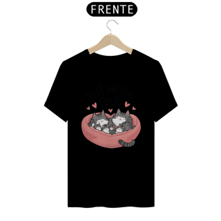 Nome do produto CAMISETA T-SHIRT PIMA CAT, BEST MOM EVER 
