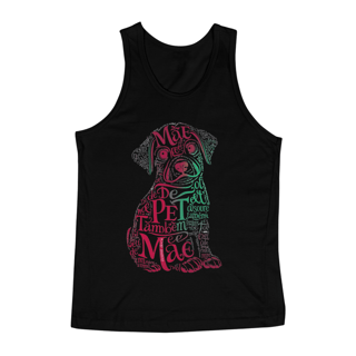 Nome do produto REGATA CLASSIC DOG, MÃE DE PET TAMBÉM E MÃE