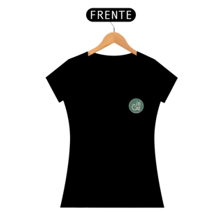 Nome do produto CAMISETA BABY LONG PRIME, MINIMALISTA CAT LETRAS