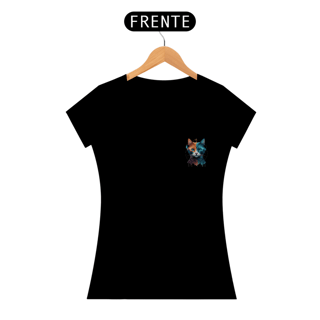 Nome do produto CAMISETA BABY LONG PRIME, MINIMALISTA CAT POP ART