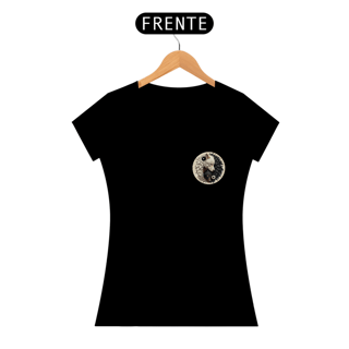 Nome do produto CAMISETA BABY LONG PRIME, MINIMALISTA WOLF YIN YANG