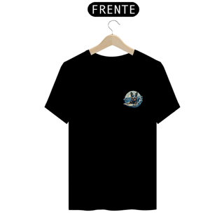 Nome do produto CAMISETA T-SHIRT PIMA MINIMALISTA, DOG SURF BLUE HEELER