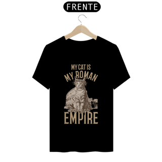 Nome do produto CAMISETA T-SHIRT PRIME, MY CAT IS MY ROMAN