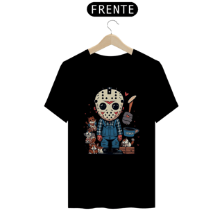 Nome do produto CAMISETA T-SHIRT PRIME PETS, LINHA FILME VERSÃO FOFINHA JASON 