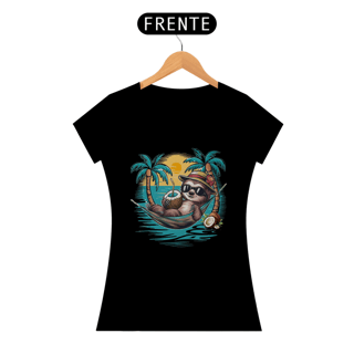 Nome do produto CAMISETA BABY LONG PRIME, BICHO PREGUIÇA