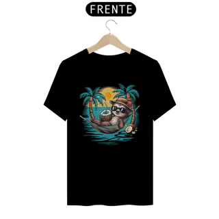 Nome do produto CAMISETA T-SHIRT PIMA, BICHO PREGUIÇA