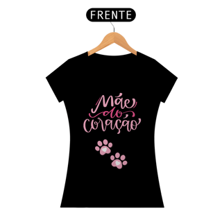 Nome do produto CAMISETA BABY LONG QUALITY, PET MÃE DE CORAÇÃO 
