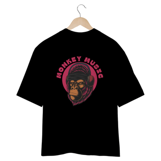 Nome do produto CAMISETA OVERSIZED COSTAS, MONKEY MUSIC