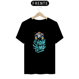 Nome do produto CAMISETA T-SHIRT ALGODÃO PIMA, MEU MALVADO FAVORITO SHOW TIME