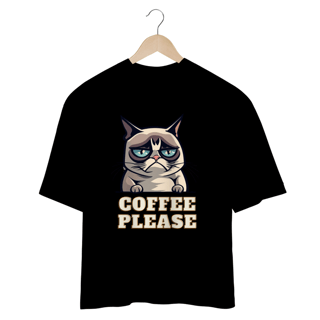 Nome do produto CAMISETA OVERSIZED COFFEE PLEASE