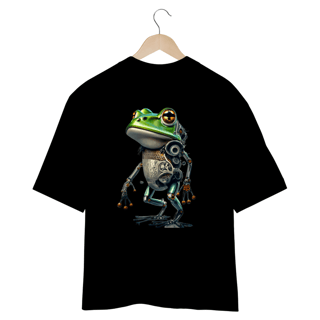 Nome do produto CAMISETA OVERSIZED COSTAS, FROG ROBOTIC