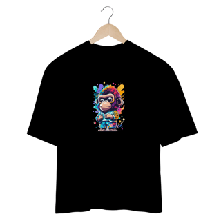 Nome do produto CAMISETA OVERSIZED, MONKEY