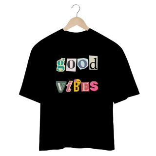 Nome do produto CAMISETA OVERSIZED, CAMALEAO GOOD VIBES