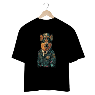 Nome do produto CAMISETA OVERSIZED, DOG PASTOR 