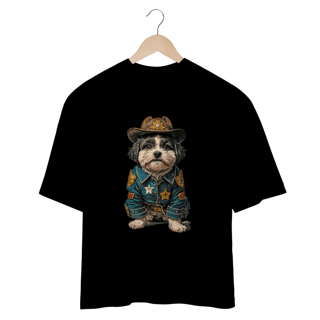 Nome do produto CAMISETA OVERSIZED, DOG SHIH TZU