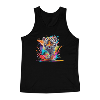 Nome do produto REGATA CLASSIC, COLORFUL TIGER