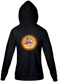 Nome do produto MOLETOM COM ZIPER UNISSEX, BOLSO HAMSTER KOMBAT-P M G GG-INTERIOR FLANELADO, PUNHO E BARRA EM RETILÍNEA-1