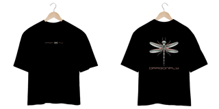 Nome do produto CAMISETA OVERSIZED, DRAGONFLY