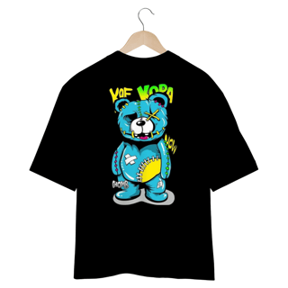Nome do produto CAMISETA OVERSIZED COSTAS, URSINHO HARD