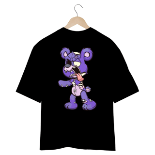 Nome do produto CAMISETA OVERSIZED COSTAS, URSINHO PYSCHO