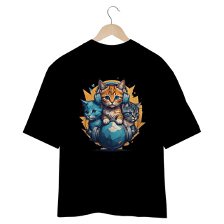 Nome do produto CAMISETA OVERSIZED COSTAS, CAT