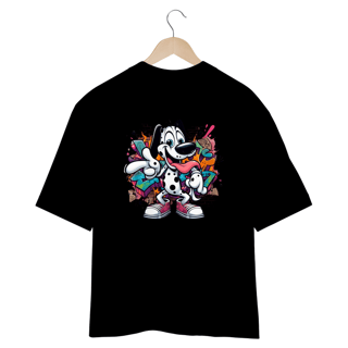 Nome do produto CAMISETA OVERSIZED COSTAS, DOG DÁLMATA