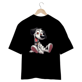 Nome do produto CAMISETA OVERSIZED COSTAS, DOG DÁLMATA