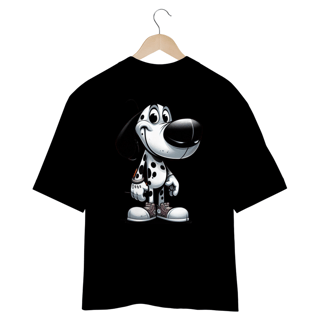 Nome do produto CAMISETA OVERSIZED COSTAS, DOG DÁLMATA