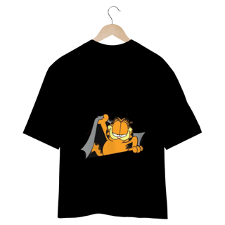 Nome do produto CAMISETA OVERSIZED COSTAS, CAT GARFIELD