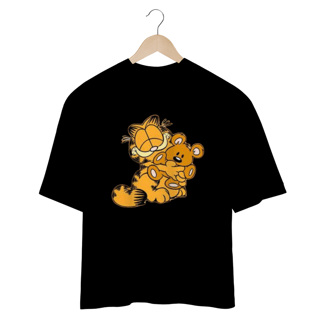 Nome do produto CAMISETA OVERSIZED, CAT GARFIELD