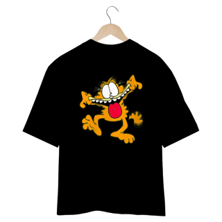 Nome do produto CAMISETA OVERSIZED COSTAS, CAT GARFIELD