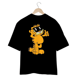 Nome do produto CAMISETA OVERSIZED COSTAS, CAT GARFIELD