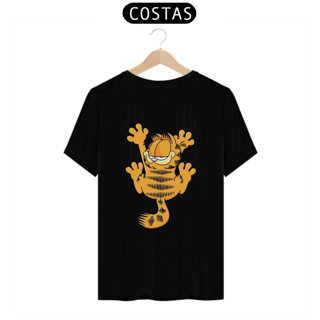 Nome do produto CAMISETA T-SHIRT PIMA COSTAS, CAT GARFIELD