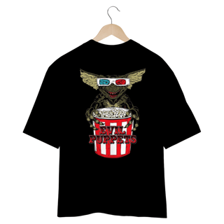 Nome do produto CAMISETA OVERSIZED COSTAS, FILME GREMLINS EVIL PUPPETS