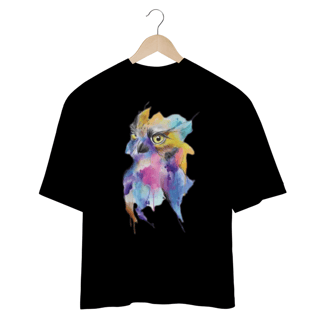 Nome do produto CAMISETA OVERSIZED, CORUJA COLOR