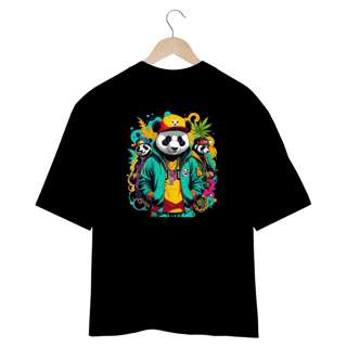 Nome do produto CAMISETA OVERSIZED, PANDA