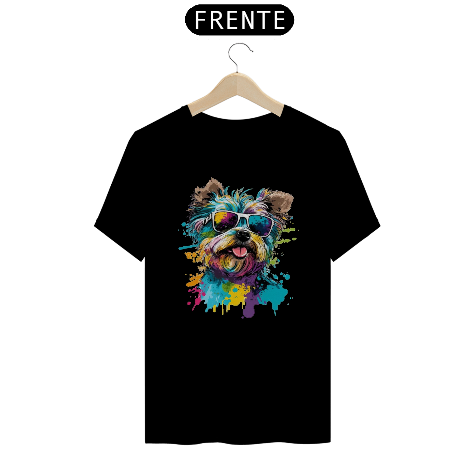 CAMISETA T-SHIRT PRIME, DOG YORKSHIRE TERRIER