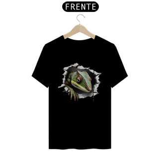 Nome do produto CAMISETA T-SHIRT PRIME, ESTILO 3D CAMALEÃO LAGARTO