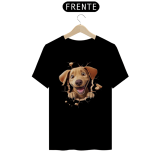 Nome do produto CAMISETA T-SHIRT PRIME, ESTILO 3D DOG CARAMELO