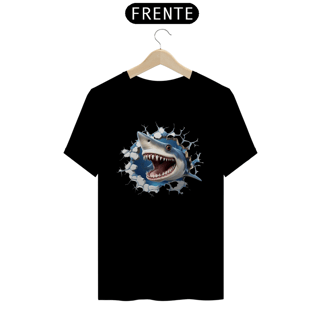 Nome do produto CAMISETA T-SHIRT PRIME, ESTILO 3D TUBARÃO