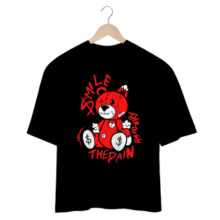Nome do produto CAMISETA OVERSIZED, URSINHO HARD