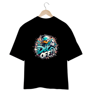 Nome do produto CAMISETA OVERSIZED COSTAS, DUCK OFF