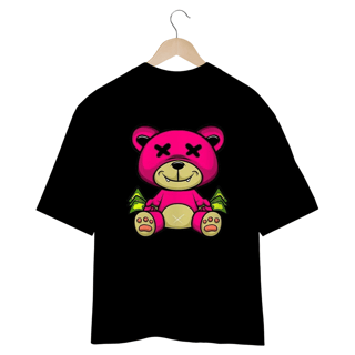 Nome do produto CAMISETA OVERSIZED COSTAS, URSINHO HARD